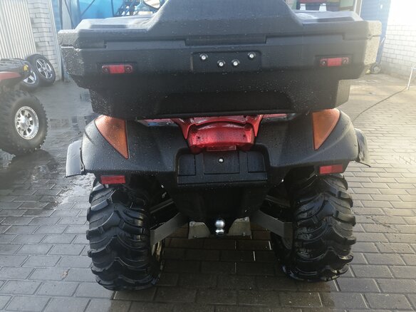 2014 CFMoto CF600-X6, красный - вид 4
