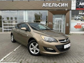 2013 Opel Astra J Рестайлинг, бежевый, 569805 рублей, вид 1