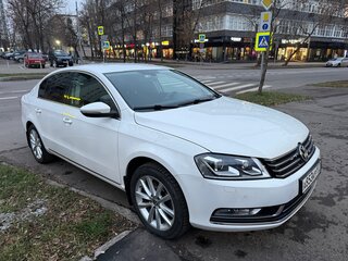 2013 Volkswagen Passat B7, белый, 850000 рублей, вид 2