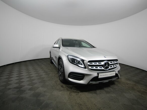 2017 Mercedes-Benz GLA 250 I (X156) Рестайлинг, серый - вид 2