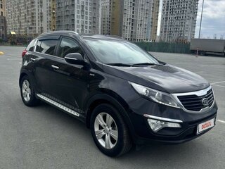 2011 Kia Sportage III, чёрный, 1209000 рублей, вид 3