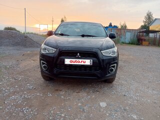 2013 Mitsubishi ASX I Рестайлинг, чёрный, 890000 рублей, вид 1
