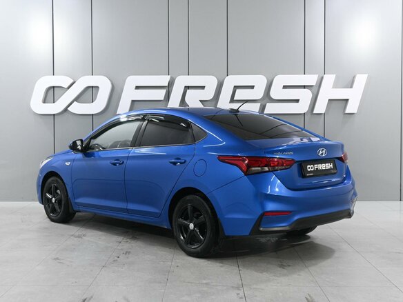 2019 Hyundai Solaris II, синий - вид 1