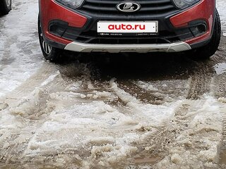 2022 Lada (ВАЗ) Granta Euro-2 I Рестайлинг, красный, 870000 рублей, вид 1