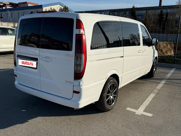 2006 Mercedes-Benz Vito 111 CDI L2 II (W639), белый - вид 2