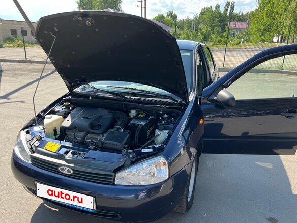 2008 Lada (ВАЗ) Kalina I, синий, 420000 рублей - вид 17
