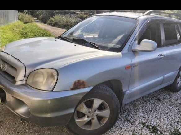 2008 Hyundai Santa Fe Classic Classic, серебристый, 400000 рублей - вид 5