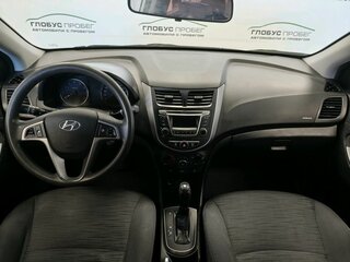 2015 Hyundai Solaris I Рестайлинг, белый, 810000 рублей, вид 4