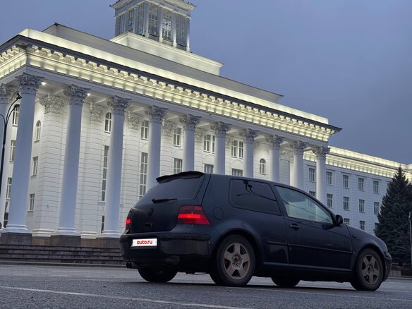 2001 Volkswagen Golf IV, синий, 450000 рублей - вид 5