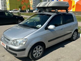 2004 Hyundai Getz I, серебристый, 520000 рублей, вид 3