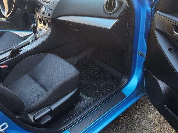 2011 Mazda 3 II (BL) Рестайлинг, синий, 950000 рублей - вид 16