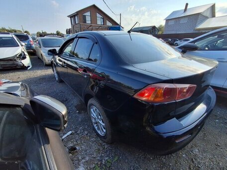 2012 Mitsubishi Lancer X Рестайлинг, чёрный, 543000 рублей, вид 5