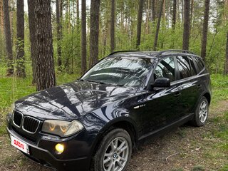 2008 BMW X3 20d I (E83) Рестайлинг, синий, 1050000 рублей, вид 2