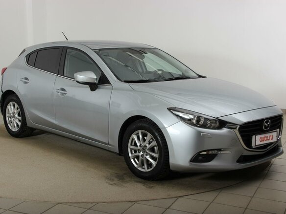 2018 Mazda 3 III (BM) Рестайлинг, серебристый - вид 13