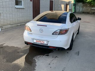 2010 Mazda 6 II (GH) Рестайлинг, белый, 850000 рублей, вид 2