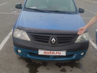 2006 Renault Logan I, синий, 360000 рублей, вид 1
