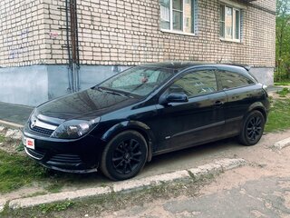 2008 Opel Astra GTC H Рестайлинг, чёрный, 500000 рублей, вид 4