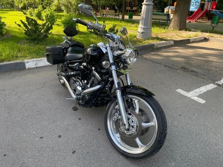 2010 Yamaha XV 1900, чёрный, 930000 рублей, вид 3