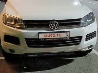 2012 Volkswagen Touareg II, белый, 1850000 рублей, вид 2