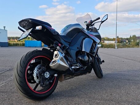2014 Kawasaki Z 1000SX, серебристый, 730000 рублей, вид 3