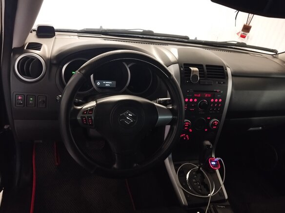 2008 Suzuki Grand Vitara II, чёрный, 780000 рублей - вид 13