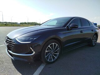 2022 Hyundai Sonata VIII (DN8), синий, 3500000 рублей, вид 2