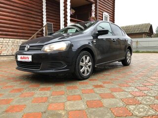 2013 Volkswagen Polo V, чёрный, 950000 рублей, вид 1