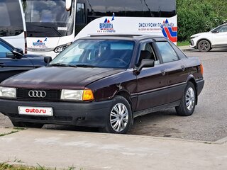 1990 Audi 80 IV (B3), пурпурный, 170000 рублей, вид 2
