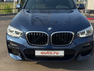 2021 BMW X4 20d II (G02), синий, 5550000 рублей, вид 4