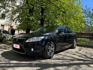 2008 Ford Focus II Рестайлинг, чёрный, 610000 рублей, вид 3