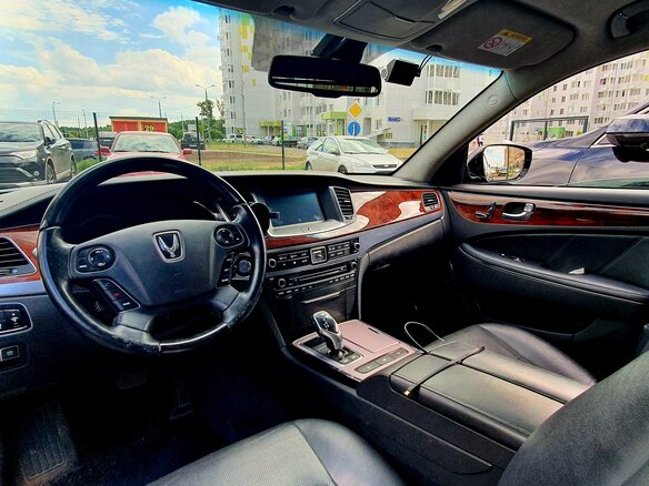 2015 Hyundai Equus II Рестайлинг, чёрный, 2150000 рублей - вид 10