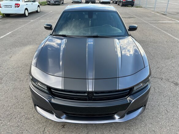 2017 Dodge Charger VII (LD) Рестайлинг, серый, 2800000 рублей