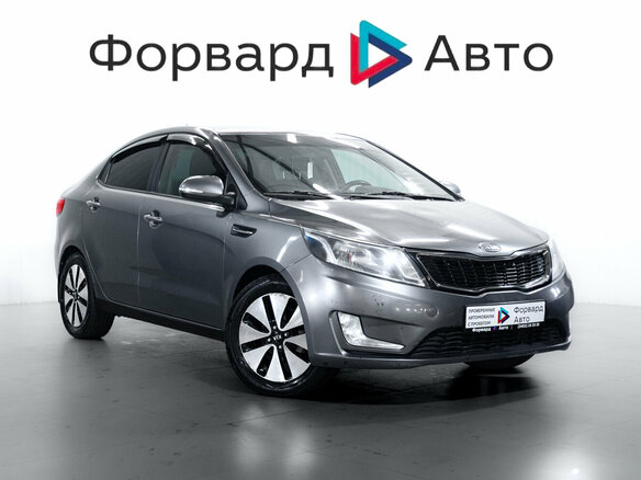 2012 Kia Rio 4-speed III, серый