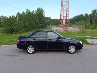 2013 Lada (ВАЗ) Priora I, чёрный, 325000 рублей, вид 4