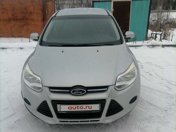2013 Ford Focus III, серебристый, 1400000 рублей - вид 1