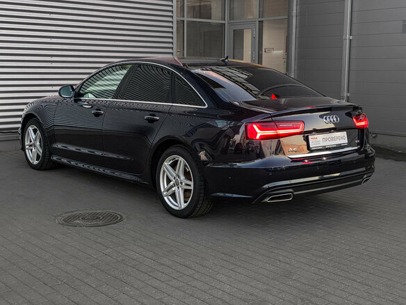 2017 Audi A6 IV (C7) Рестайлинг, чёрный, 2390000 рублей - вид 6