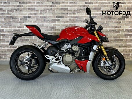 2022 Ducati Streetfighter V4, красный, 1775000 рублей, вид 1