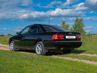 1995 Audi A6 I (C4), чёрный, 444444 рублей, вид 1