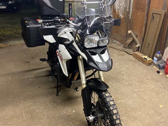 2015 BMW F 800 GS, белый, 750000 рублей - вид 26
