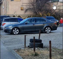 2004 BMW 5 серии 525i V (E60/E61), серый, 800000 рублей, вид 4