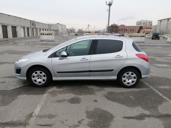 2011 Peugeot 308 I Рестайлинг, серебристый - вид 6