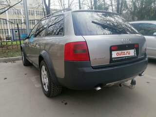2001 Audi A6 allroad I (C5), серебристый, 1200000 рублей, вид 3