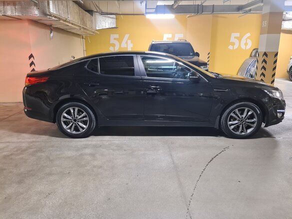 2013 Kia Optima III Рестайлинг, чёрный, 1460000 рублей - вид 14