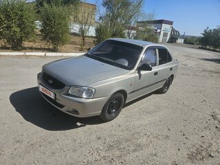 2008 Hyundai Accent ТагАЗ II, бежевый, 610000 рублей, вид 1