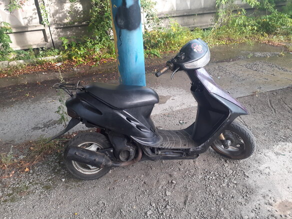 1996 Honda Dio, чёрный - вид 2