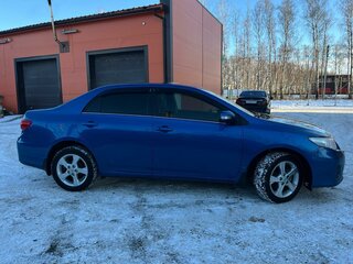 2010 Toyota Corolla X (E140, E150) Рестайлинг, синий, 1130000 рублей, вид 4