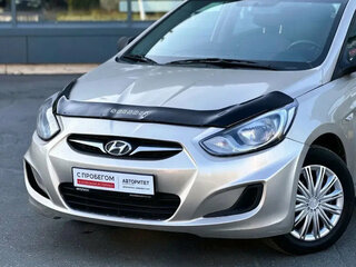 2014 Hyundai Solaris I, бежевый, 499000 рублей, вид 2