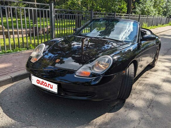 1998 Porsche 911 Carrera 4 V (996), чёрный, 2900000 рублей - вид 2