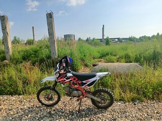 2024 Kayo Basic TT125, оранжевый, 65000 рублей, вид 4