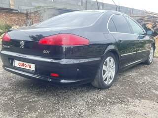 2006 Peugeot 607 I Рестайлинг, чёрный, 505000 рублей, вид 2